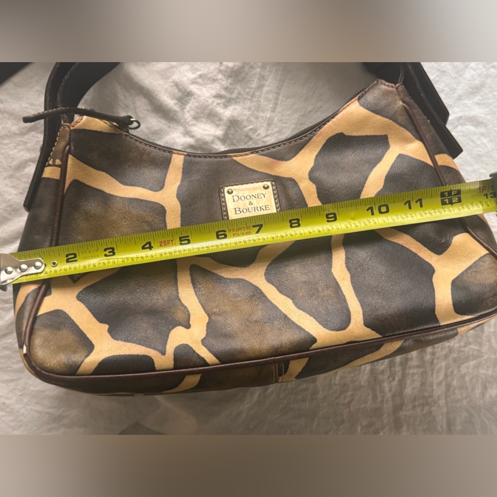 Dooney & Bourke Giraffe Print Shoulder Bag - Picture 10 of 12